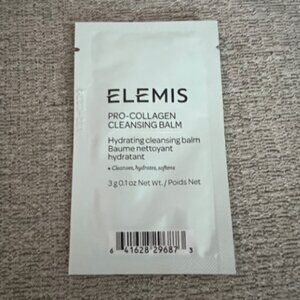 🌈4/$20 NEW Elemis Pro-Collagen Cleansing Balm Sample Packette 3mL